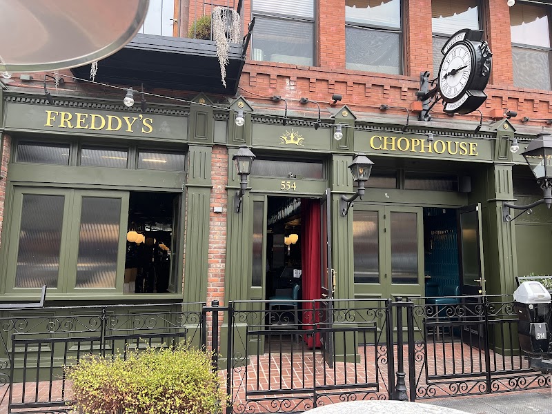 Photo of the food at Freddy’s Chophouse in San Diego
