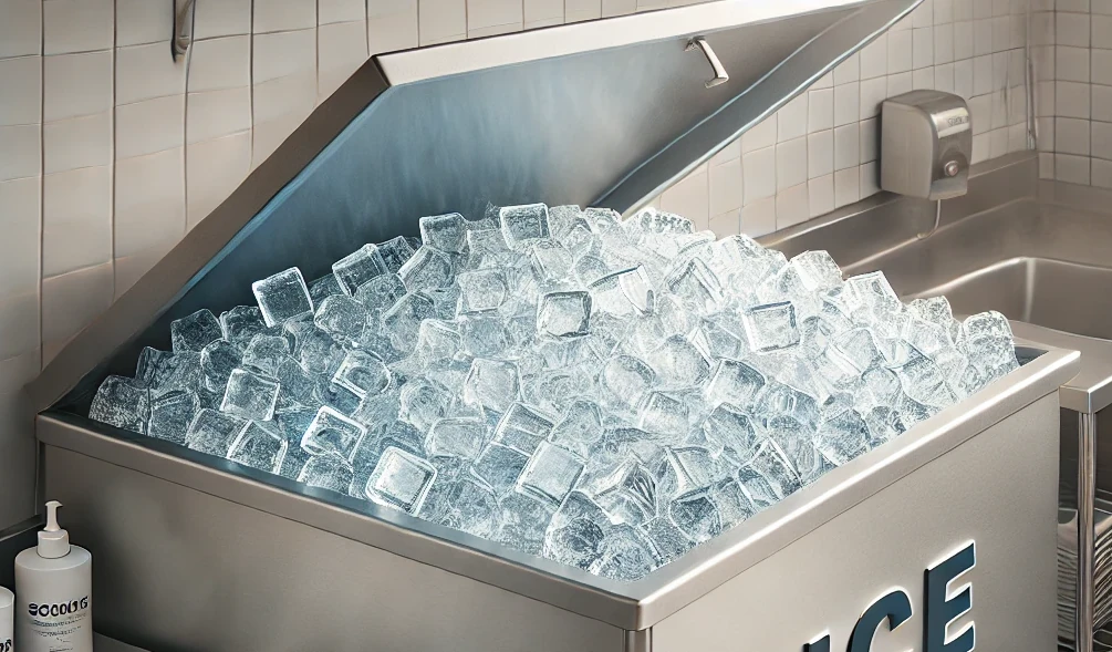 Image of proper ice storage