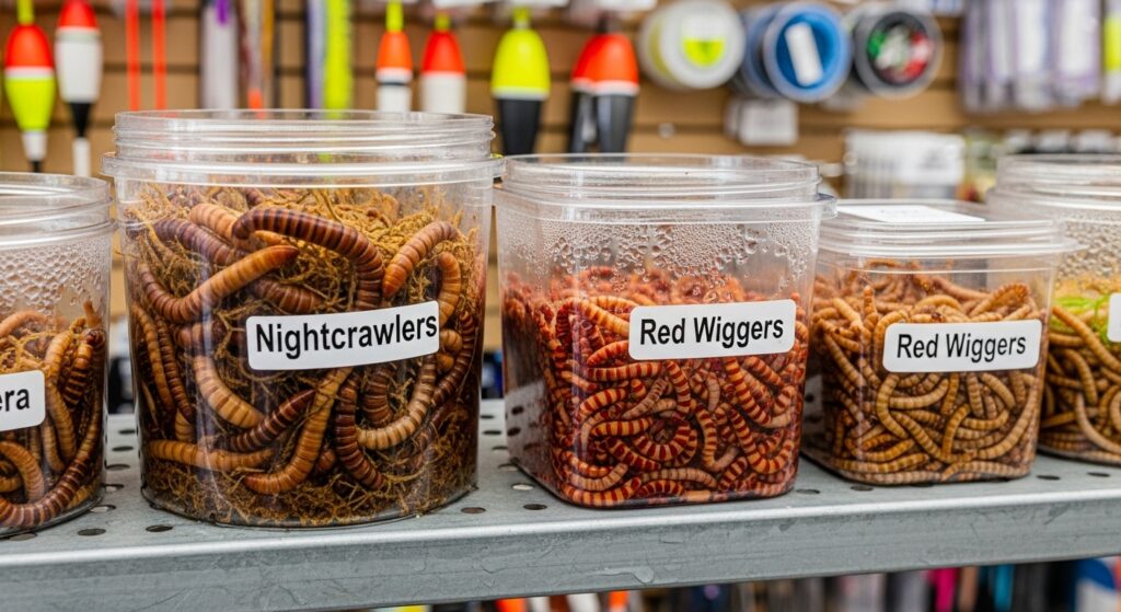 Best Types of Fishing Worms a